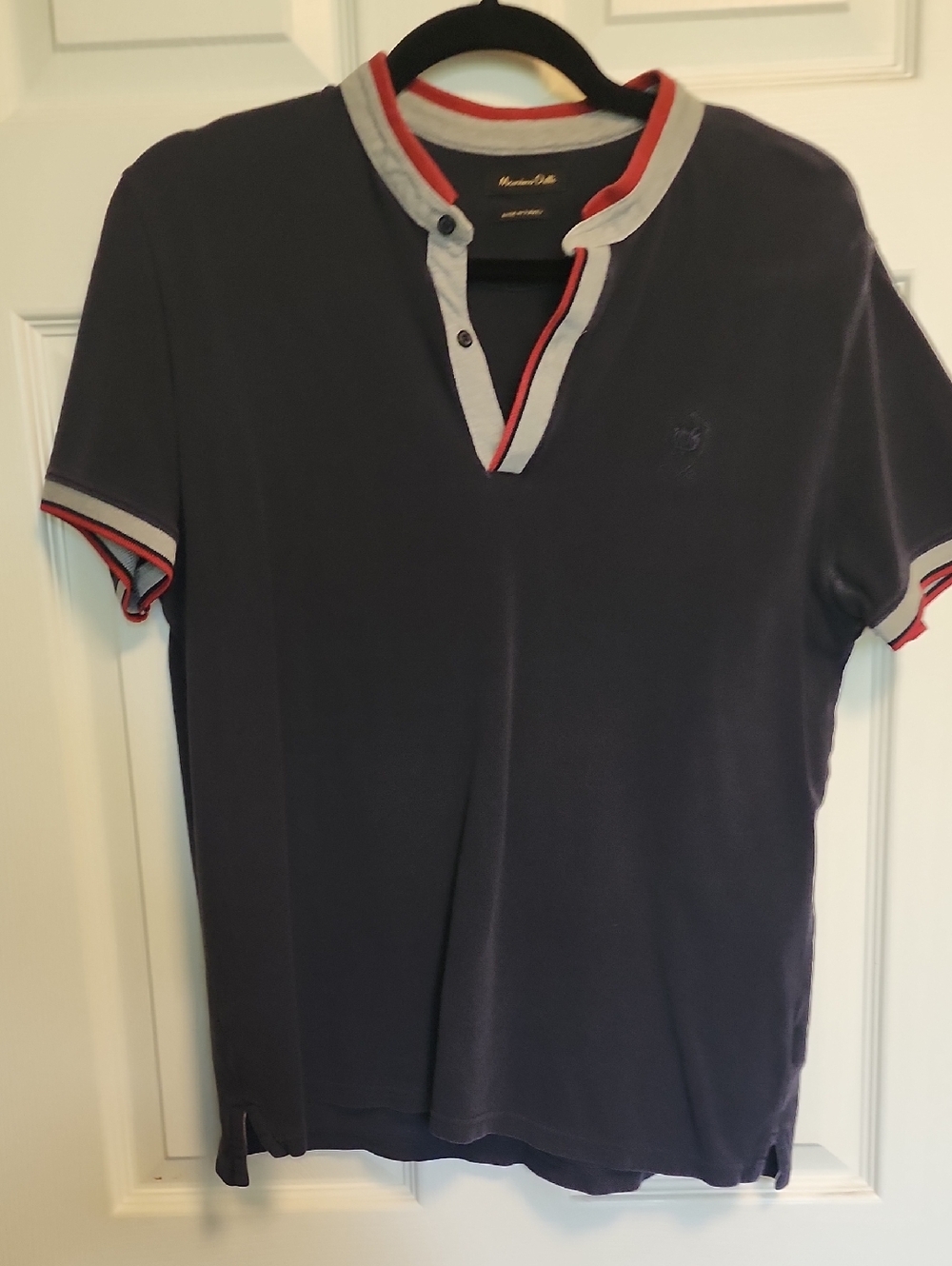Massimo Dutti Men's Polo With Embedded Logo